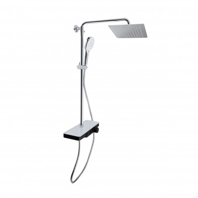 Душевая система с термостатом для ванной Qtap Sloup 57T105VNKCB Душевая система с термостатом для ванной Qtap Sloup 57T105VNKCB