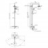 Душевая система Qtap Sloup 51106VKOB Душевая система Qtap Sloup 51106VKOB