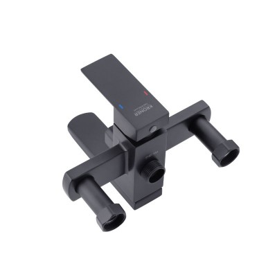 Душевая система Kroner (KRP) Edelstahl Kubus-SCH063 черная Душевая система Kroner (KRP) Edelstahl Kubus-SCH063 черная