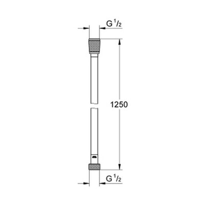 Шланг для гигиенического душа Grohe Silverflex 28362000 Шланг для гигиенического душа Grohe Silverflex 28362000