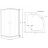 Душевая кабина Lidz Latwa SC90x90.SAT.LOW.GR