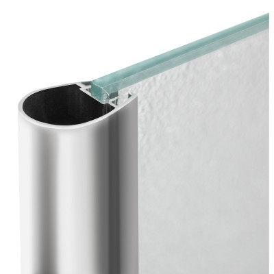 Штора на ванну Lidz Brama SS120x140L.CRM.FR Frost Штора на ванну Lidz Brama SS120x140L.CRM.FR Frost