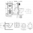 Набор инсталляция 4 в 1 Grohe Rapid SL 38772001 + унитаз с сиденьем Qtap Jay QT07335176W Набор инсталляция 4 в 1 Grohe Rapid SL 38772001 + унитаз с сиденьем Qtap Jay QT07335176W