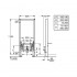 Инсталляция для биде Grohe Rapid SL 38553001 Инсталляция для биде Grohe Rapid SL 38553001