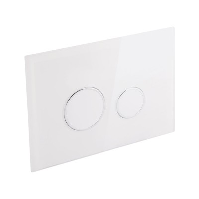 Панель смыва для унитаза Qtap Nest QT0111V1164GW