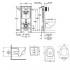 Набор инсталляция 4 в 1 Grohe Rapid SL 38721001 + унитаз с сиденьем Qtap Swan QT16335178W Набор инсталляция 4 в 1 Grohe Rapid SL 38721001 + унитаз с сиденьем Qtap Swan QT16335178W