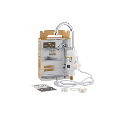 Кран водонагреватель проточный Kroner KRM Volt-CW090 с дисплеем