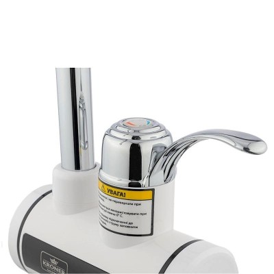 Кран водонагреватель проточный Kroner KRM Volt-CW091 с дисплеем