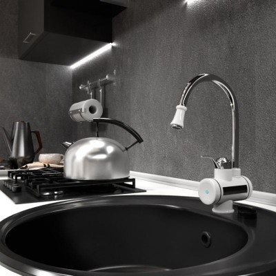 Кран водонагреватель проточный Kroner KRM Volt-CW091 с дисплеем