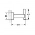 Крючок Grohe Essentials Cube 40511001
