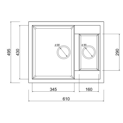 Кухонная мойка Lidz 615x500/200 MAR-07 (LIDZMAR07615500200) Кухонная мойка Lidz 615x500/200 MAR-07 (LIDZMAR07615500200)