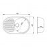 Кухонная мойка Lidz 780x500/200 STO-10 (LIDZSTO01780500200) Кухонная мойка Lidz 780x500/200 STO-10 (LIDZSTO01780500200)