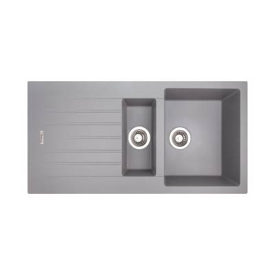 Кухонная мойка Apell Pietra Plus PTPL1002AL Alluminium Кухонная мойка Apell Pietra Plus PTPL1002AL Alluminium