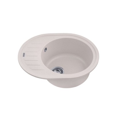 Кухонная мойка Kroner KRP Komposit COL-6250 гранитная с крылом