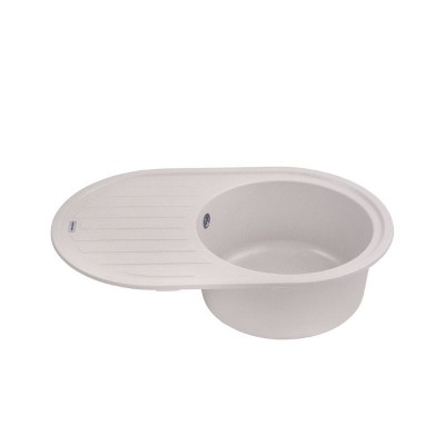 Кухонная мойка Kroner KRP Komposit COL-7750 гранитная песочная