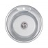 Кухонная мойка Lidz 490-A Decor 0,8 мм (LIDZ490ADEC)