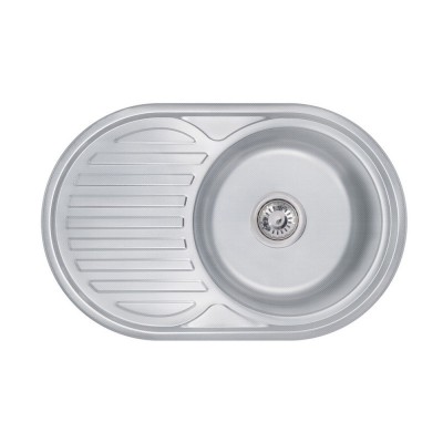 Кухонная мойка Lidz 7750 Decor 0,8 мм (LIDZ7750DEC) Кухонная мойка Lidz 7750 Decor 0,8 мм (LIDZ7750DEC)