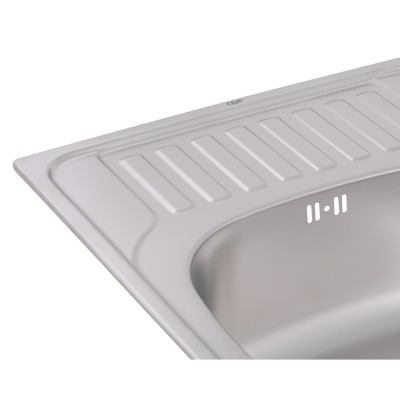Кухонная мойка Qtap 6550 Micro Decor 0,8 мм