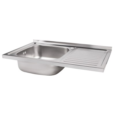 Кухонная мойка Lidz 5080-L 0,8 мм Satin Кухонная мойка Lidz 5080-L 0,8 мм Satin