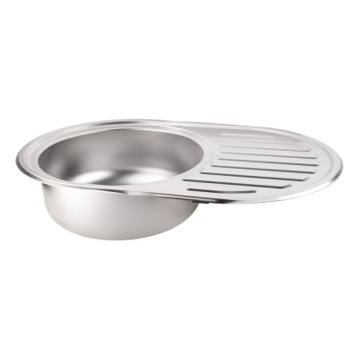 Кухонная мойка Lidz 7750 0,6 мм Micro Decor