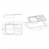 Кухонная мойка Apell Oceano OH791IRPC Satin Кухонная мойка Apell Oceano OH791IRPC Satin