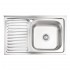 Кухонная мойка Lidz 5080-R 0,8 мм Decor