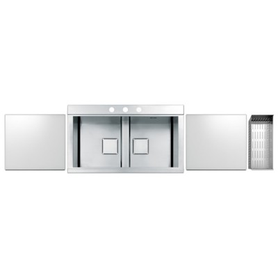 Кухонная мойка Apell Sinphonia PD862IKITW Satin Кухонная мойка Apell Sinphonia PD862IKITW Satin