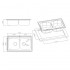 Кухонная мойка Apell Oceano OH792IPC Satin Кухонная мойка Apell Oceano OH792IPC Satin