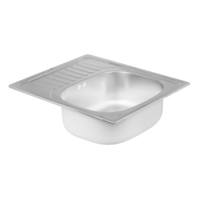 Кухонная мойка Qtap 5848 Satin 0,8 мм Кухонная мойка Qtap 5848 Satin 0,8 мм