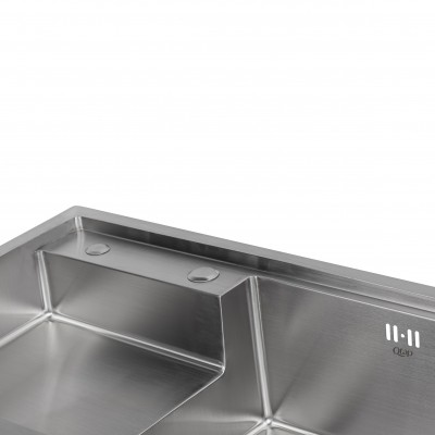 Кухонная мойка Qtap D7848-R Satin 3.0/1.2 мм (QTD7848R3012) Кухонная мойка Qtap D7848-R Satin 3.0/1.2 мм (QTD7848R3012)