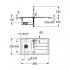Набор Grohe мойка кухонная K200 31562SD0 + смеситель BauEdge 31367000 Набор Grohe мойка кухонная K200 31562SD0 + смеситель BauEdge 31367000
