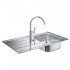 Набор Grohe мойка кухонная K200 31562SD0 + смеситель BauEdge 31367000 Набор Grohe мойка кухонная K200 31562SD0 + смеситель BauEdge 31367000