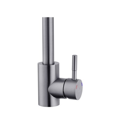 Кухонная мойка черная в комплекте 4 в 1 со смесителем и дозатором 0739