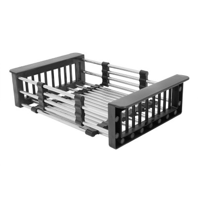 Кухонная мойка черная в комплекте 4 в 1 со смесителем и дозатором 0739