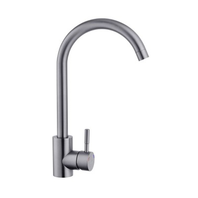 Кухонная мойка черная в комплекте 4 в 1 со смесителем и дозатором 0739