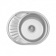 Кухонная мойка Lidz 5745 Decor 0,6 мм (LIDZ574506DEC)