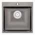 Кухонная мойка Qtap интегрированная D5050BL PVD 2.7/1.0 mm Black Кухонная мойка Qtap интегрированная D5050BL PVD 2.7/1.0 mm Black