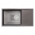 Кухонная мойка Qtap интегрированная D7844BL PVD 3.0/1.2 mm Black Кухонная мойка Qtap интегрированная D7844BL PVD 3.0/1.2 mm Black