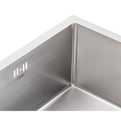 Кухонная мойка Qtap интегрированная D4645 2.7/1.0 PVD Satin Кухонная мойка Qtap интегрированная D4645 2.7/1.0 PVD Satin