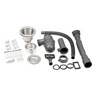 Кухонная мойка Qtap интегрированная D4645 2.7/1.0 PVD Satin Кухонная мойка Qtap интегрированная D4645 2.7/1.0 PVD Satin