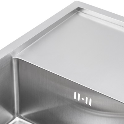 Кухонная мойка Qtap интегрированная D7844 3.0/1.2 mm Satin Кухонная мойка Qtap интегрированная D7844 3.0/1.2 mm Satin