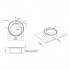 Кухонная мойка Qtap D490 Micro Decor 0.8 мм