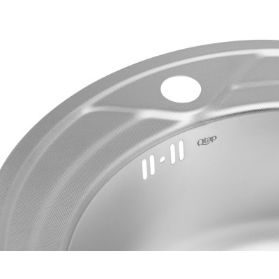 Кухонная мойка Qtap D510 Micro Decor 0.8 мм