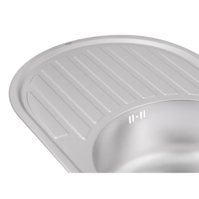 Кухонная мойка Qtap 7750 Micro Decor 0.8 мм Кухонная мойка Qtap 7750 Micro Decor 0.8 мм