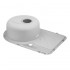 Кухонная мойка Qtap 6744L Micro Decor 0.8 мм с чашей слева Кухонная мойка Qtap 6744L Micro Decor 0.8 мм с чашей слева