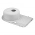 Кухонная мойка Qtap 6744R Satin 0.8 мм с чашей справа