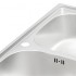 Кухонная мойка Qtap 7843-B Micro Decor 0.8 мм на две чаши Кухонная мойка Qtap 7843-B Micro Decor 0.8 мм на две чаши