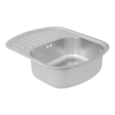 Кухонная мойка Qtap 6349 Satin 0.8 мм (QT6349SAT08) Кухонная мойка Qtap 6349 Satin 0.8 мм (QT6349SAT08)