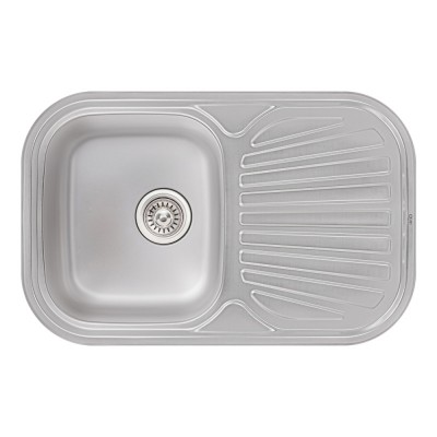 Кухонная мойка Qtap 7448 Micro Decor 0.8 мм (QT7448MICDEC08) Кухонная мойка Qtap 7448 Micro Decor 0.8 мм (QT7448MICDEC08)
