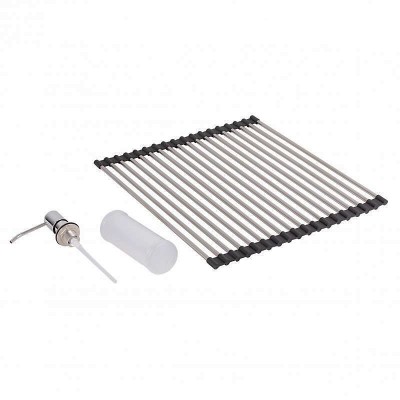 Кухонная мойка Qtap DH5050 с сушкой и дозатором для моющего средства Кухонная мойка Qtap DH5050 с сушкой и дозатором для моющего средства
